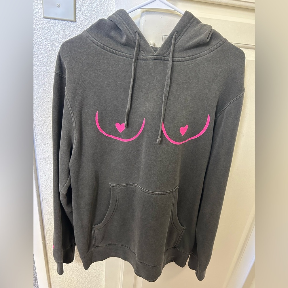 Barstool Sports Breast Cancer Awareness Hoodie unisex size small